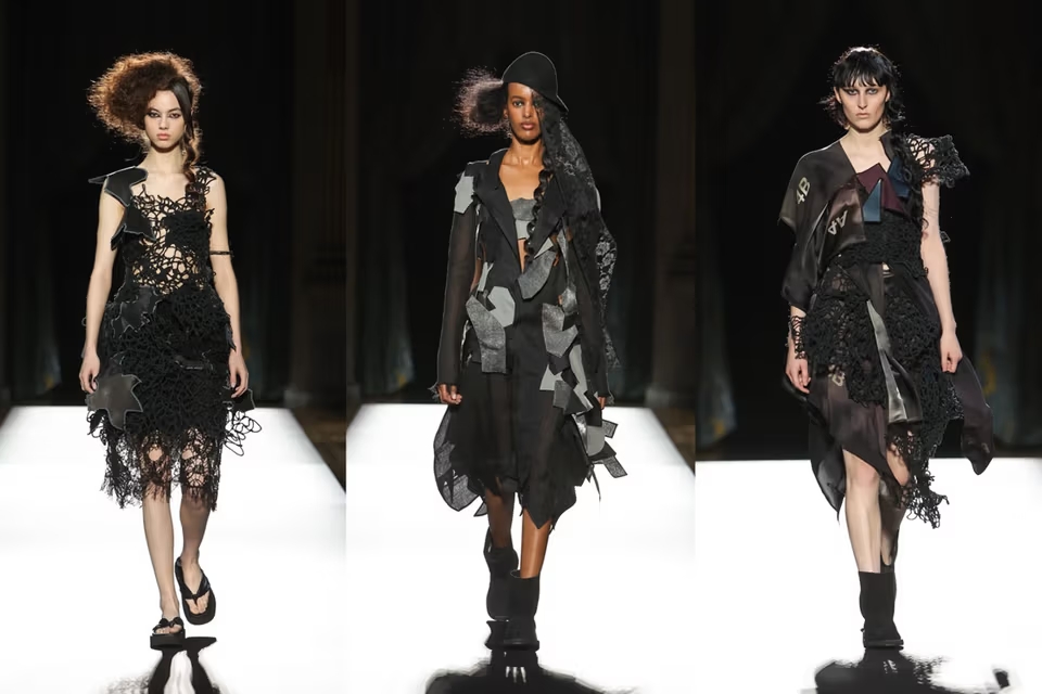 O contraste entre a melancolia escura e o surrealismo vivo na #PFW