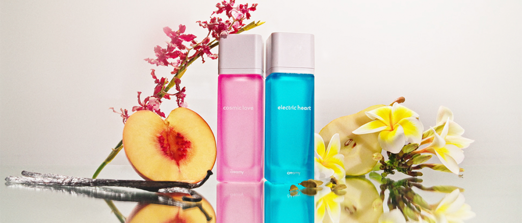 Do pump ao jato: Creamy lança linha de&nbsp;perfumes