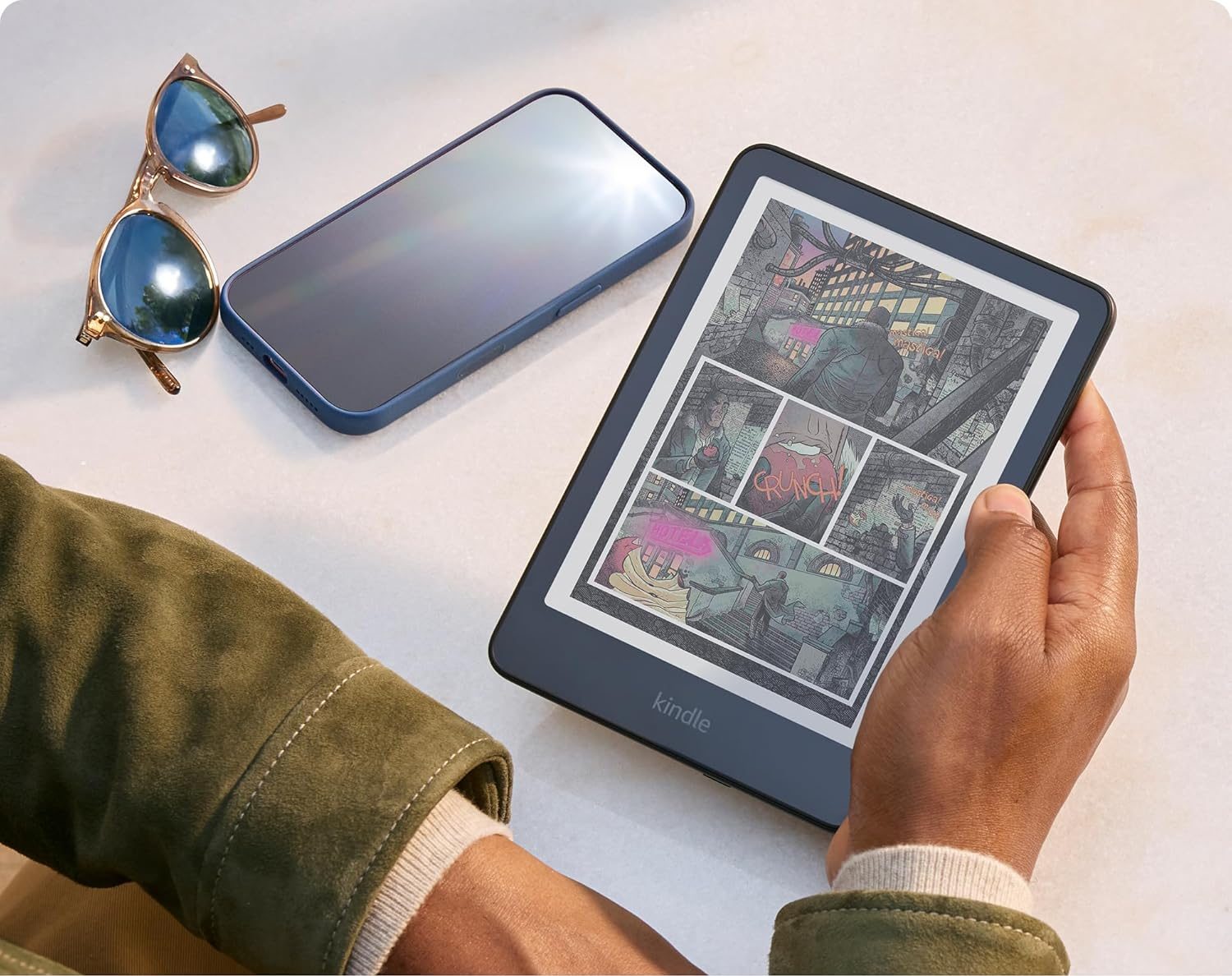 A revolução das cores (no Amazon Kindle)