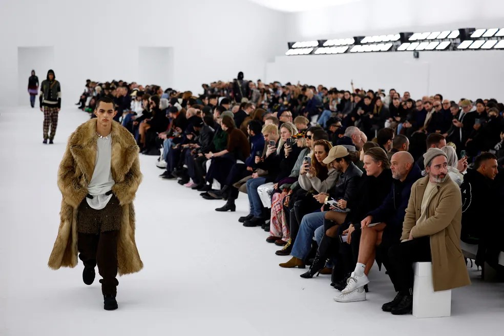 Givenchy durante a Paris Fashion Week