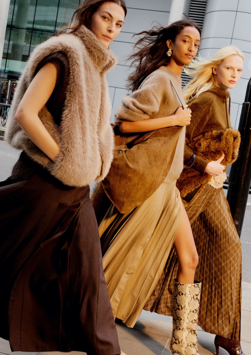 A aposta da coleção outono/inverno 2026 da H&M é muita nostalgia e glamour